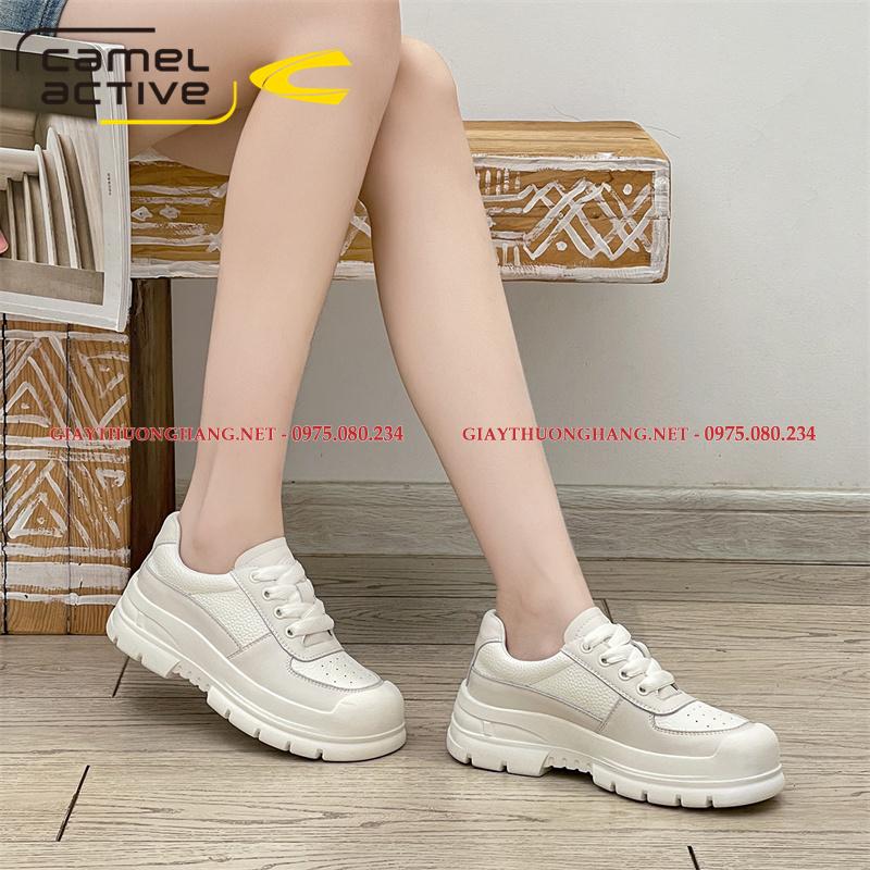 Giày đế bằng nữ 2024 chính hãng Camel Active mã DWL7031 Giày đế bằng nữ 2024 chính hãng Camel Active mã DWL7031