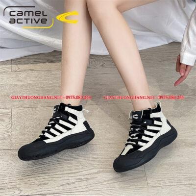 Giày cao Sneaker nữ 2024 chính hãng Camel Active mã DWL7038