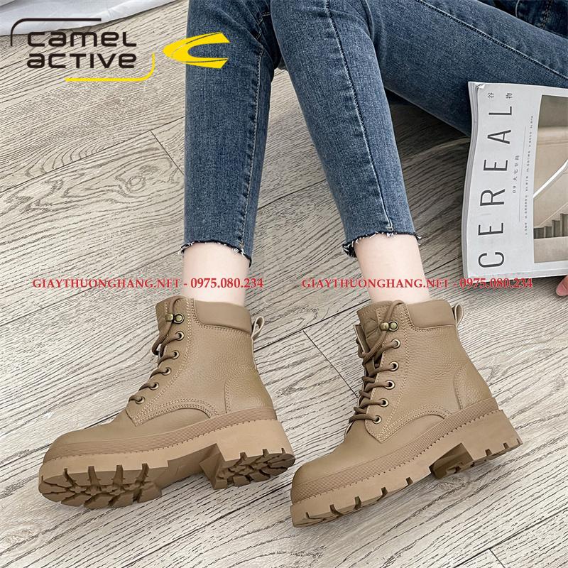 Giày đế cao nữ 2024 chính hãng Camel Active mã DWL341018005 Giày đế cao nữ 2024 chính hãng Camel Active mã DWL341018005