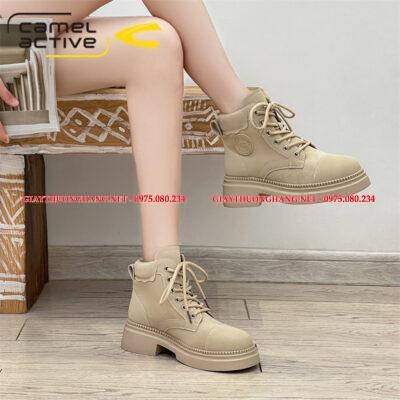 Giày nữ đế cao 2024 chính hãng Camel Active mã DWL341018007