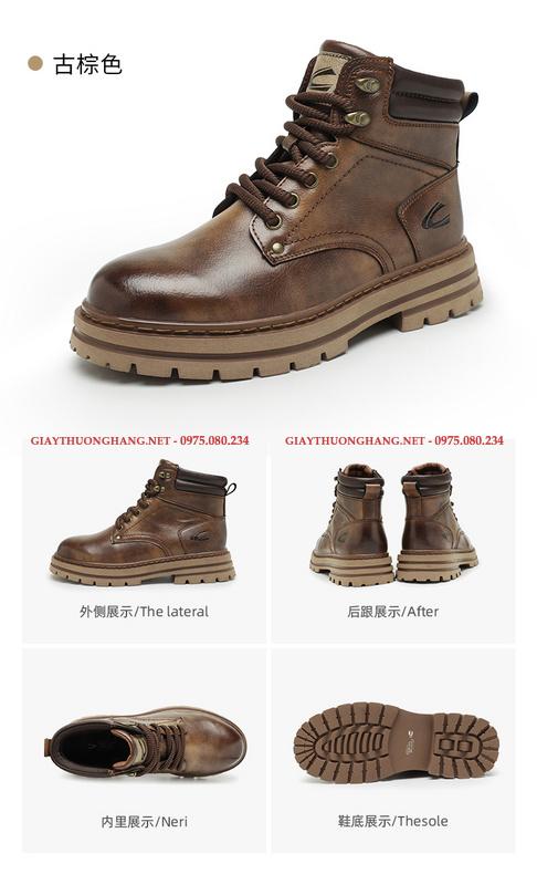 Giày da bền đẹp chính hãng Camel Active 2023 mã BC120230 Giày da bền đẹp chính hãng Camel Active 2023 mã BC120230
