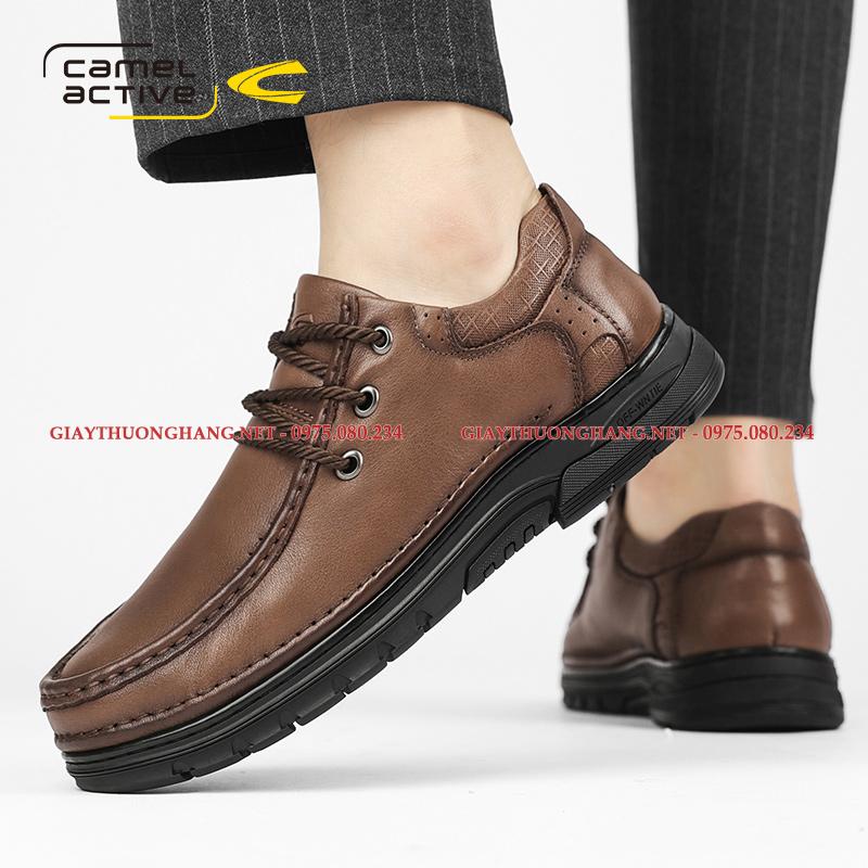 Giày Âu buộc dây 2025 dáng công sở, hiệu Camel Active mã D028A Giày Âu buộc dây 2025 dáng công sở, hiệu Camel Active mã D028A