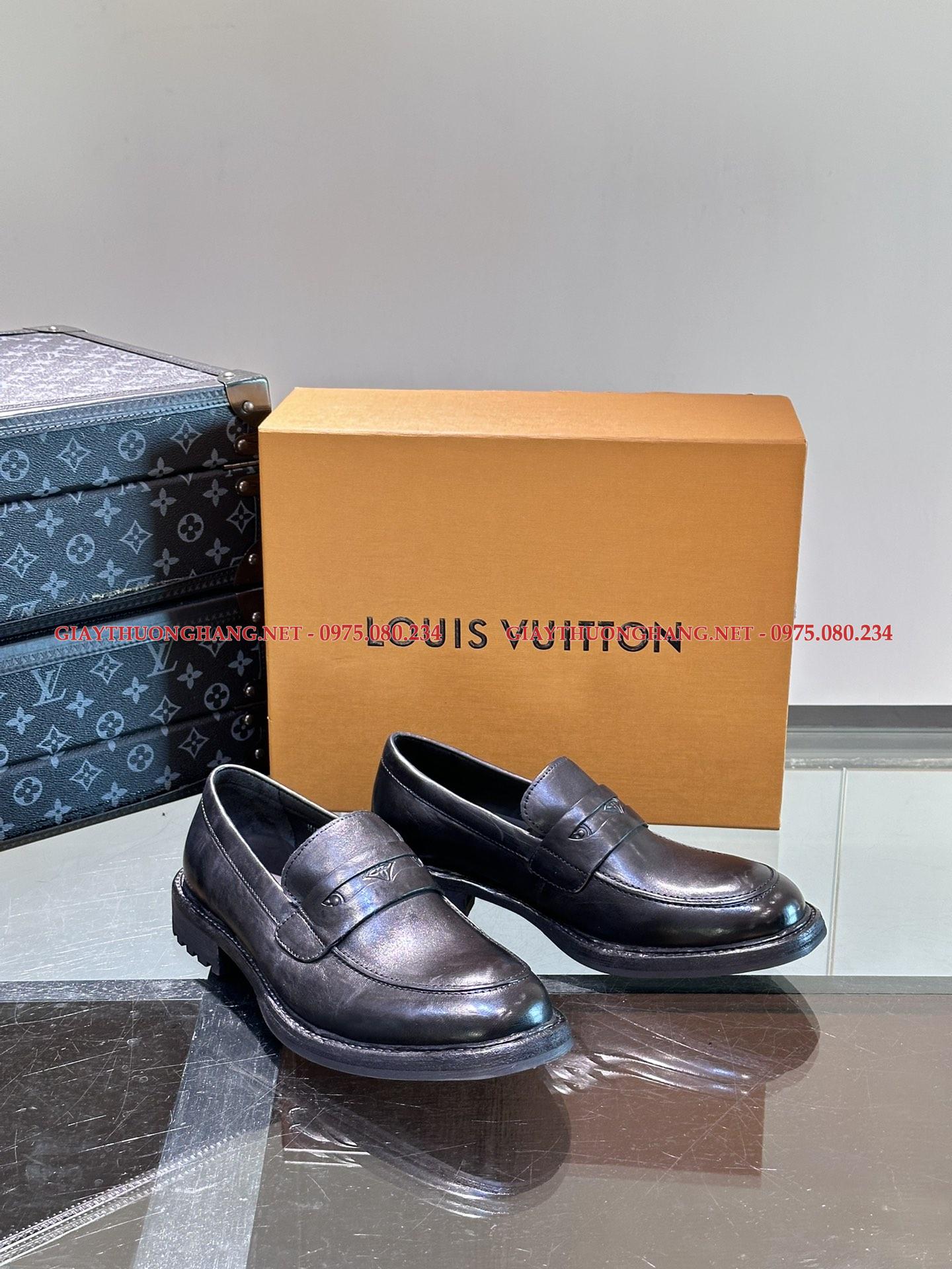 Giày lười LV 2024 cao cấp đủ hộp, mã số BC229 Giày lười LV 2024 cao cấp đủ hộp, mã số BC229