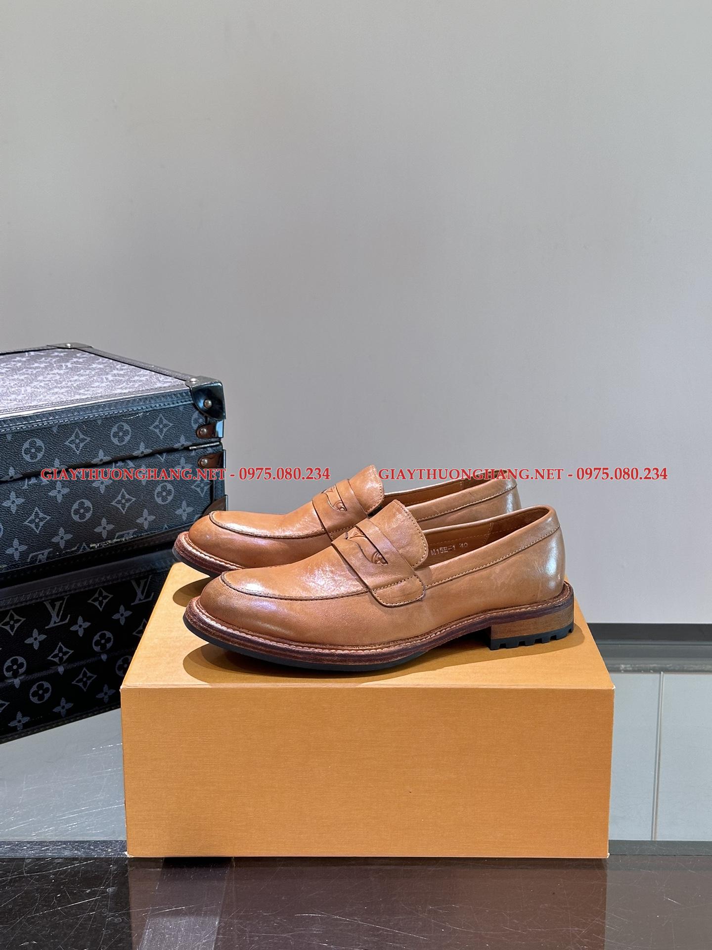 Giày lười đế cao Louis Vuitton 2024 cao cấp, mã BC230 Giày lười đế cao Louis Vuitton 2024 cao cấp, mã BC230