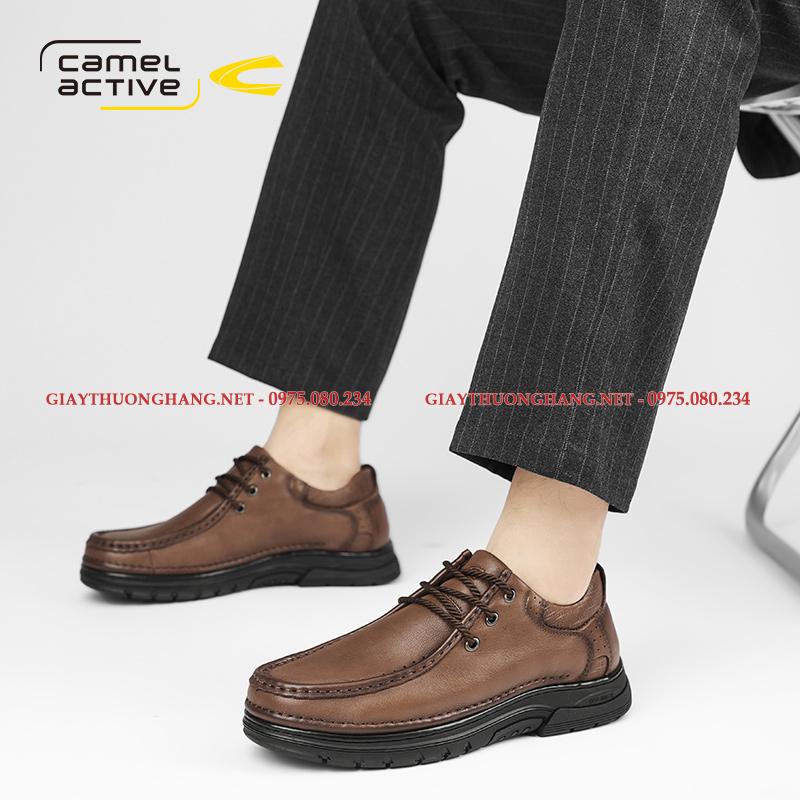 Giày Âu buộc dây 2025 dáng công sở, hiệu Camel Active mã D028A Giày Âu buộc dây 2025 dáng công sở, hiệu Camel Active mã D028A