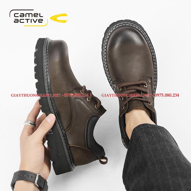 Giày cổ điển 2025 Camel nhập khẩu chính hãng, mã D017A Giày cổ điển 2025 Camel nhập khẩu chính hãng, mã D017A