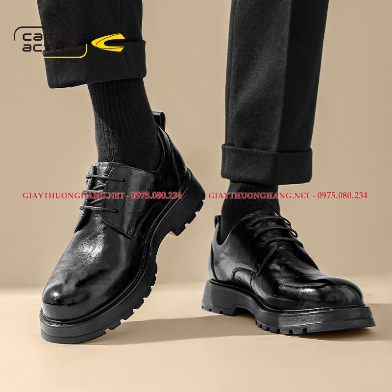 Giày tây đen 2024 chính hiệu Camel Active mã số D012