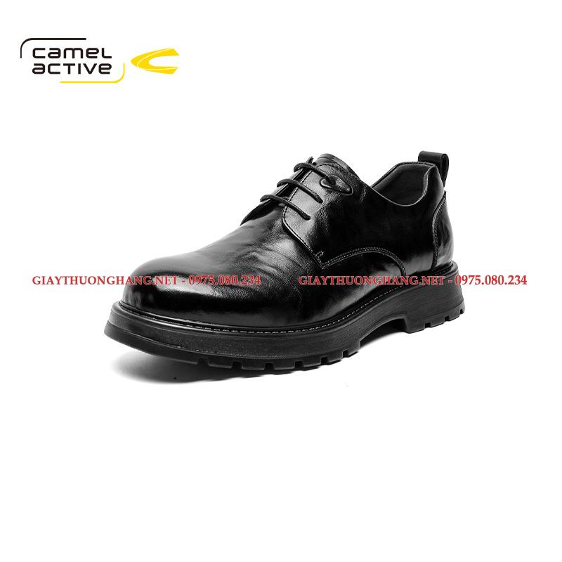 Giày tây đen 2024 chính hiệu Camel Active mã số D012 Giày tây đen 2024 chính hiệu Camel Active mã số D012