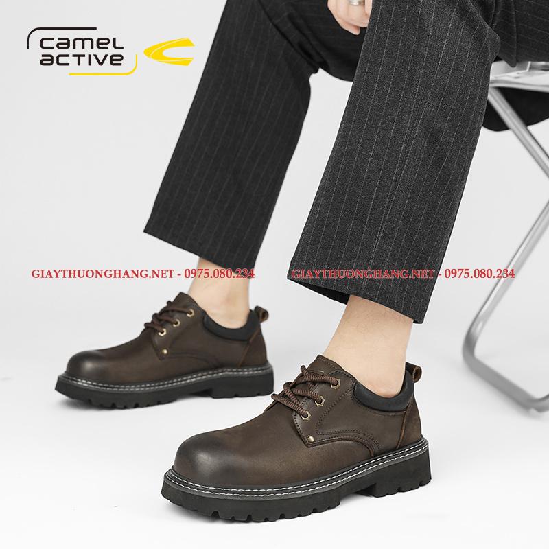 Giày cổ điển 2025 Camel nhập khẩu chính hãng, mã D017A Giày cổ điển 2025 Camel nhập khẩu chính hãng, mã D017A
