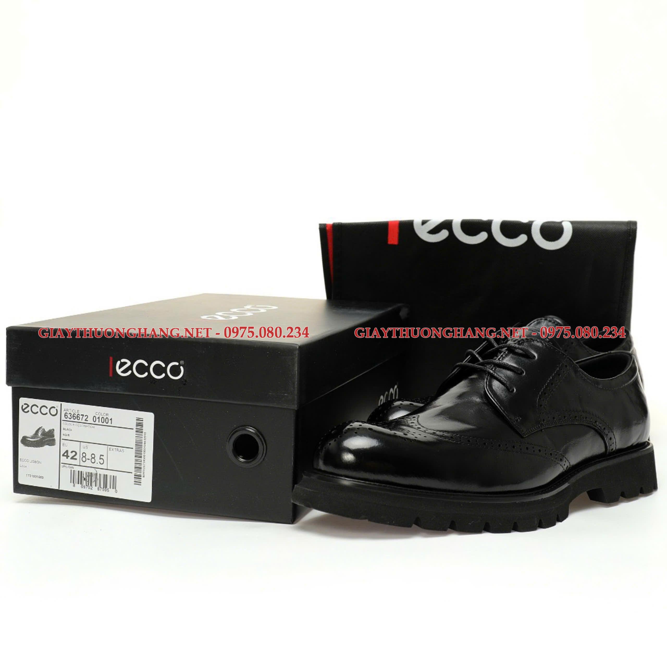 Giày công sở năm 2025 hãng ECCO chính hãng, mã BC106245