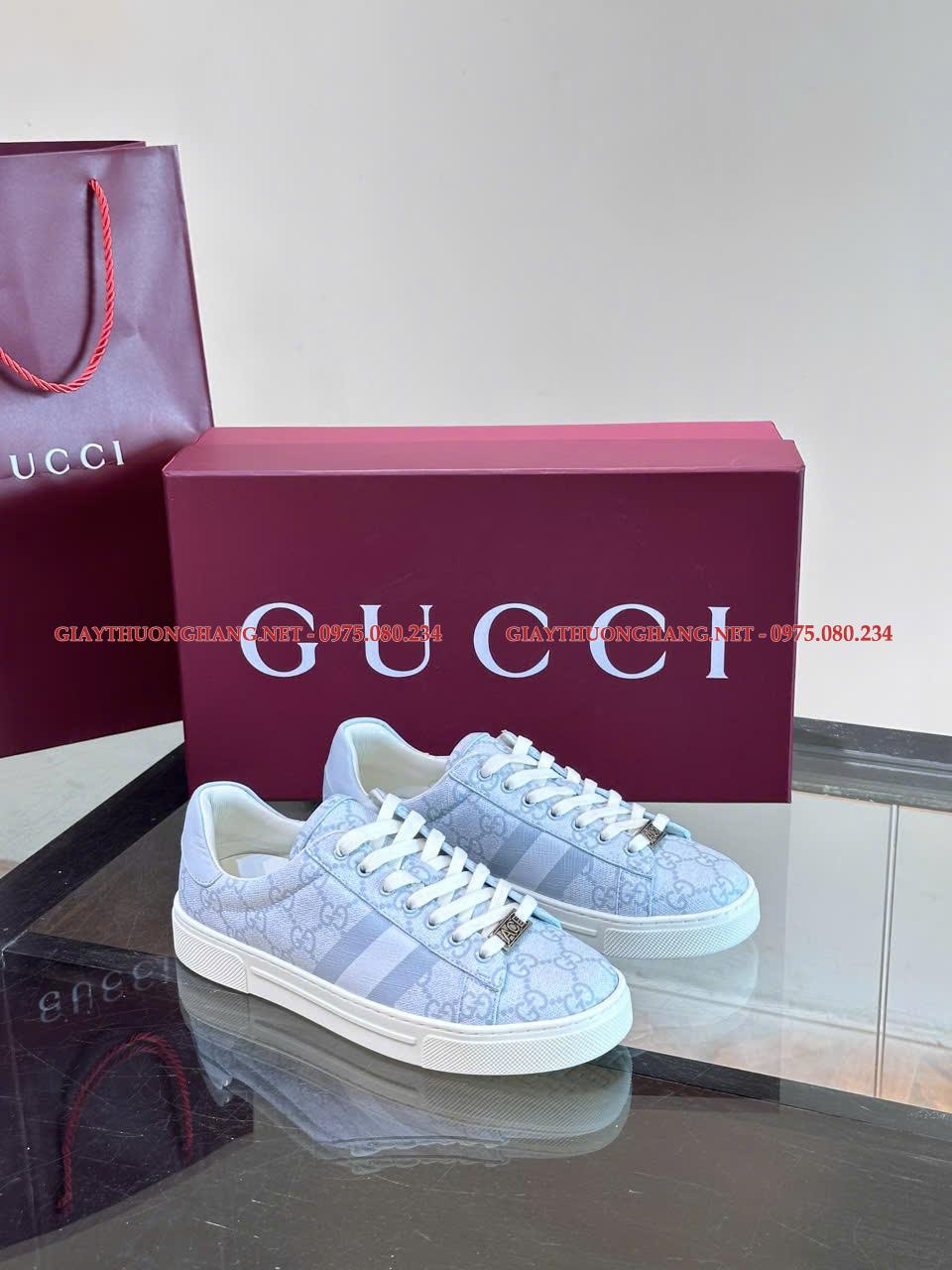 Giày Gucci nữ đế vuông 2025 cao cấp mã BC234 Giày Gucci nữ đế vuông 2025 cao cấp mã BC234