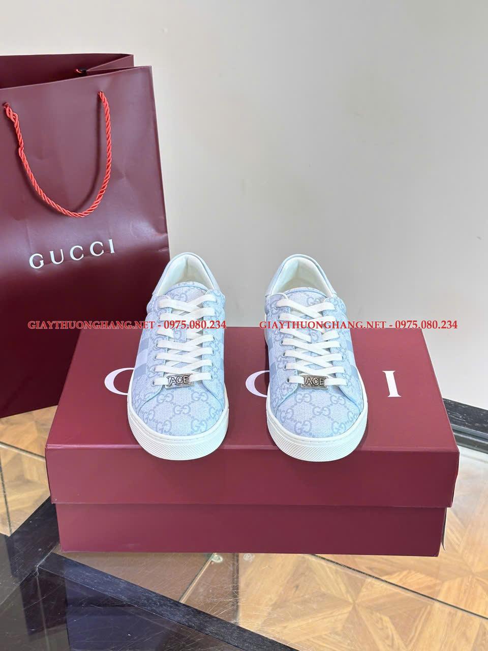Giày Gucci nữ đế vuông 2025 cao cấp mã BC234 Giày Gucci nữ đế vuông 2025 cao cấp mã BC234