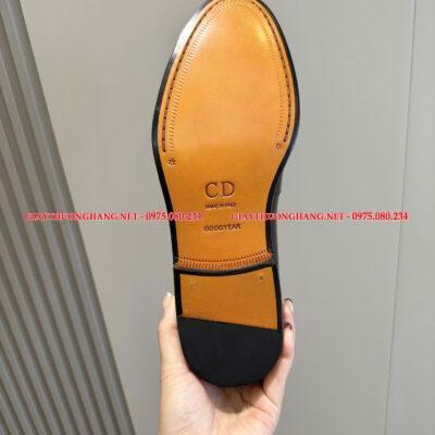 Giày lười Dior 2025 đế vuông lịch lãm, Mã BC242