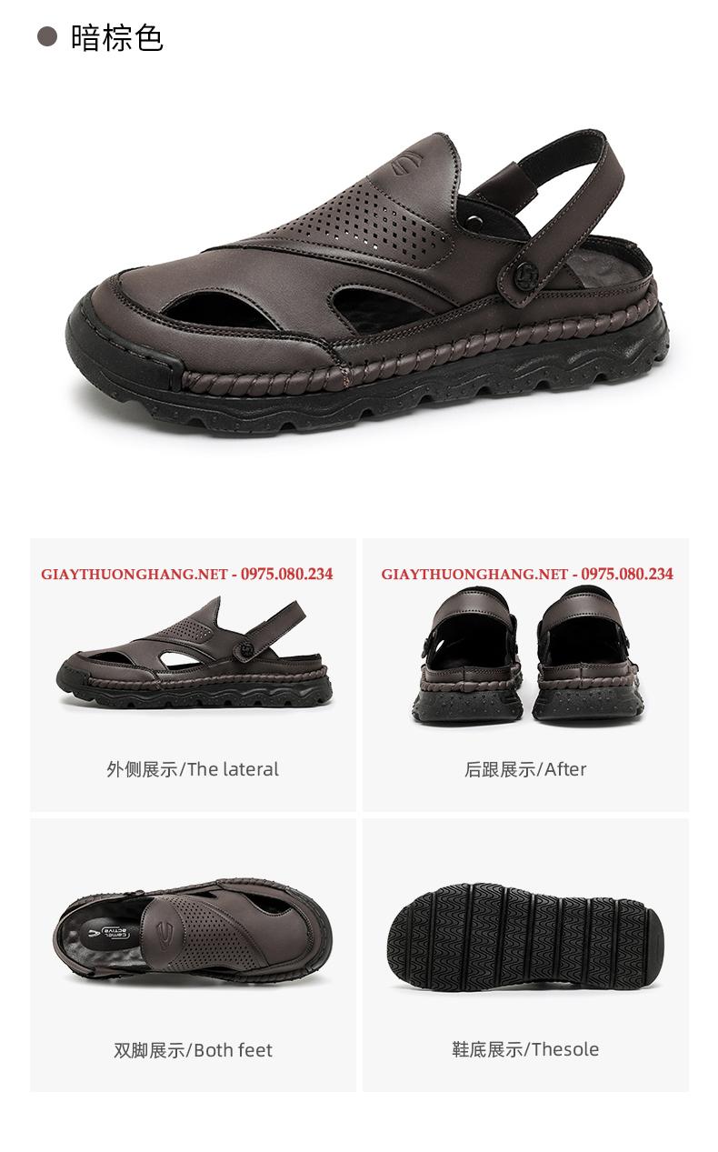 Dép rọ nam 2025 Camel Active nhập khẩu chính hãng Mã D194B Dép rọ nam 2025 Camel Active nhập khẩu chính hãng Mã D194B