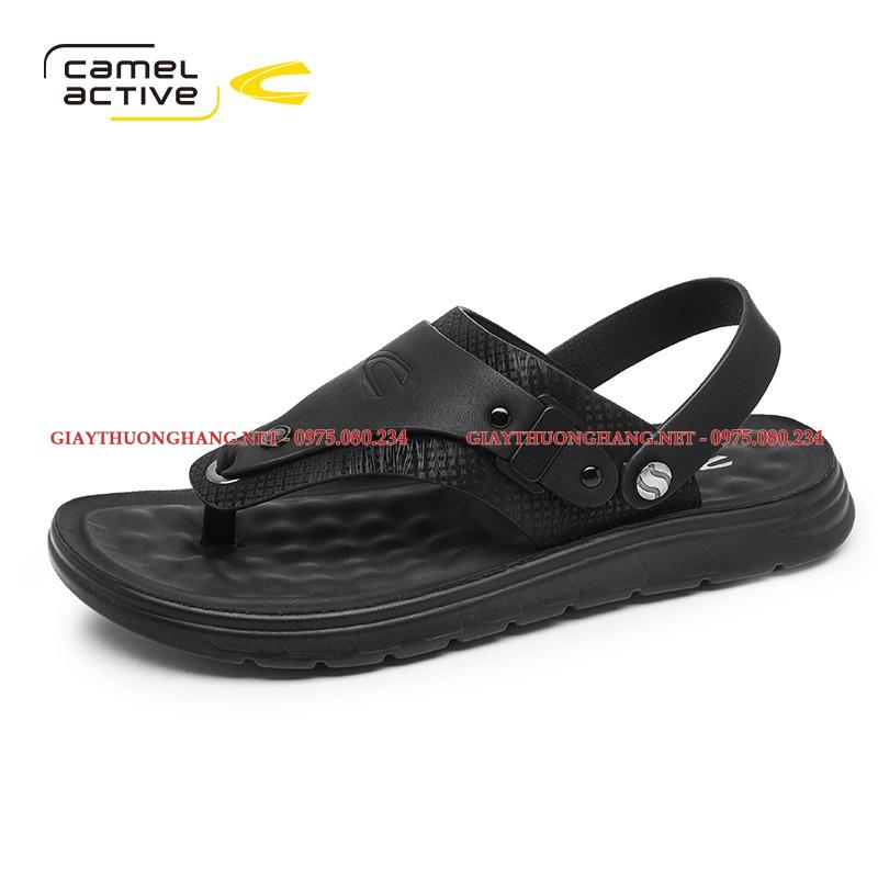 Dép xỏ ngón 2025 nâu và đen nhập khẩu, hãng Camel Active D204 Dép xỏ ngón 2025 nâu và đen nhập khẩu, hãng Camel Active D204