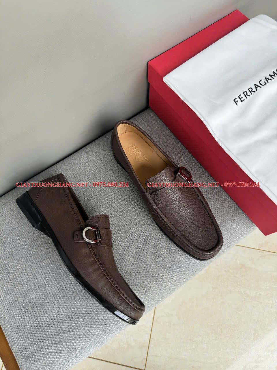 Giày da Salvatore Ferragamo lịch thiệp 2025 Mã BC255 Giày da Salvatore Ferragamo lịch thiệp 2025 Mã BC255