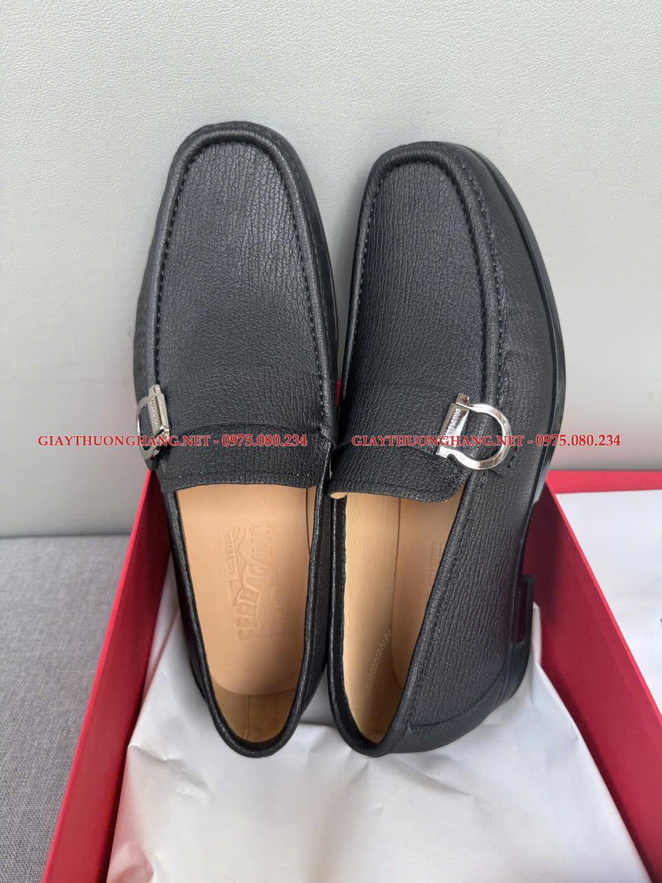 Giày da lười Ferragamo lịch thiệp 2025 Mã BC256 Giày da lười Ferragamo lịch thiệp 2025 Mã BC256