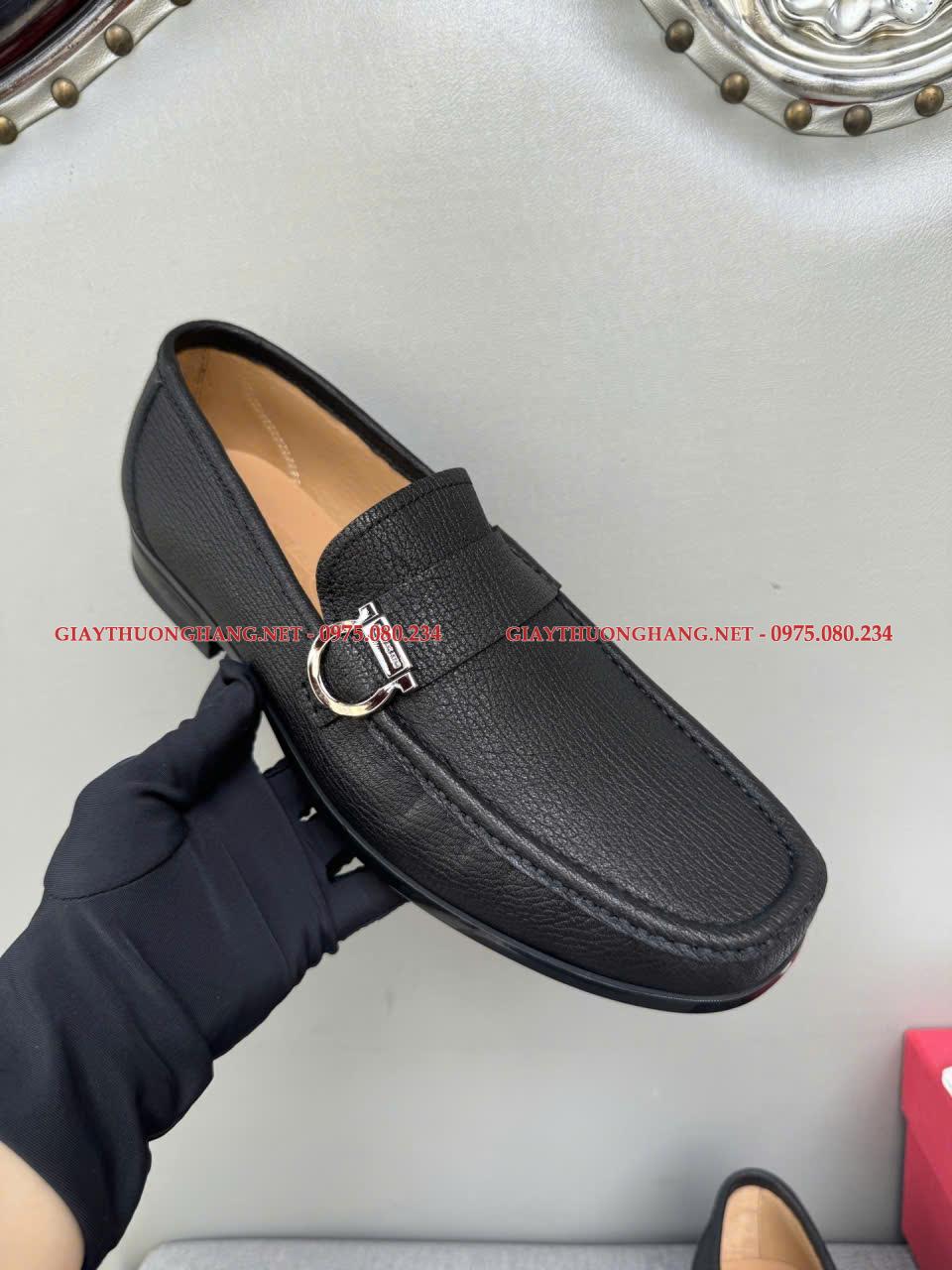 Giày da lười Ferragamo lịch thiệp 2025 Mã BC256 Giày da lười Ferragamo lịch thiệp 2025 Mã BC256