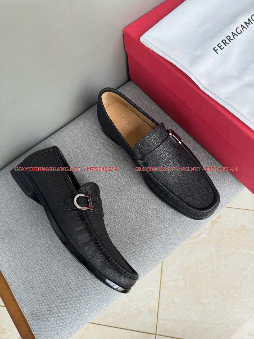 Giày da lười Ferragamo lịch thiệp 2025 Mã BC256 Giày da lười Ferragamo lịch thiệp 2025 Mã BC256
