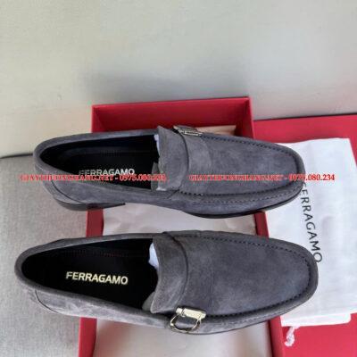 Giày mọi da lộn Ferragamo sang trọng 2025 Mã BC258