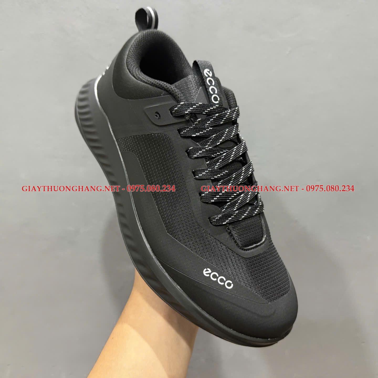 Giày ECCO thể thao đen nhập khẩu 2025 mã BK598419 Giày ECCO thể thao đen nhập khẩu 2025 mã BK598419