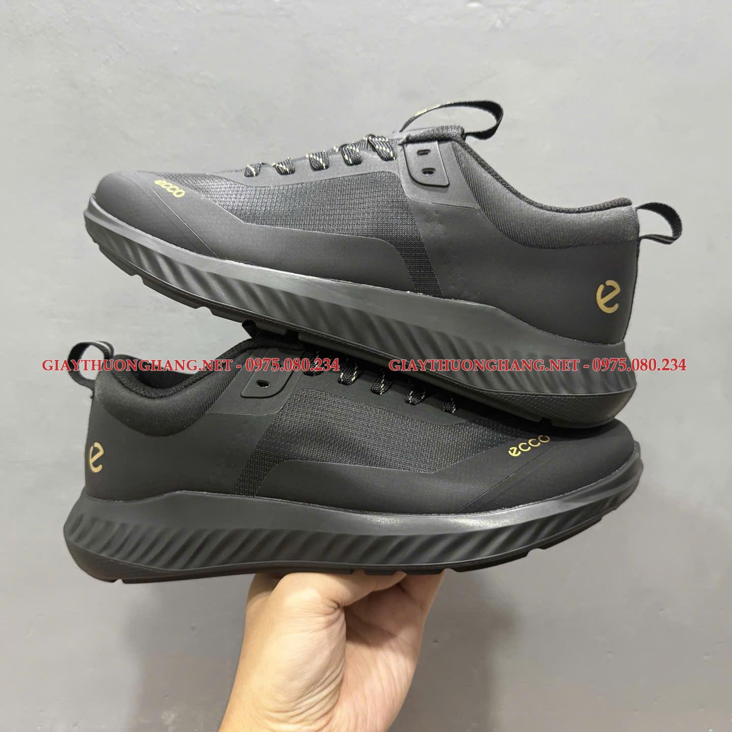 Giày ECCO thể thao đen nhập khẩu 2025 mã BK598419