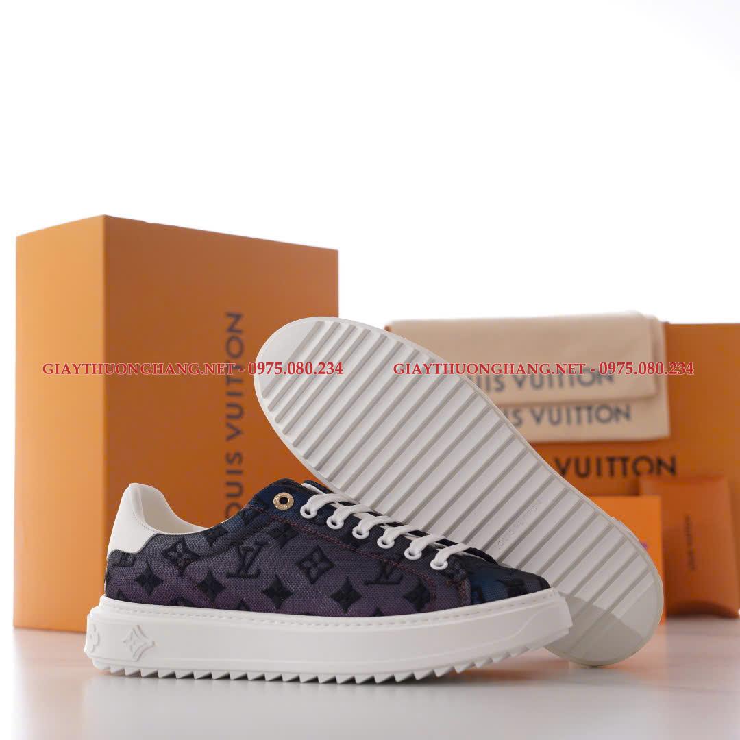 Giày buộc dây Louis Vuitton đế cao thời trang 2026 Mã BC260