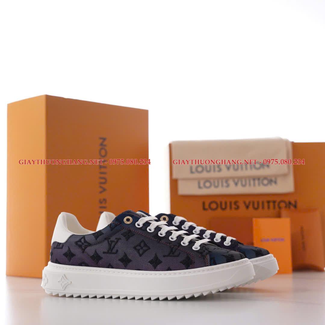 Giày buộc dây Louis Vuitton đế cao thời trang 2026 Mã BC260